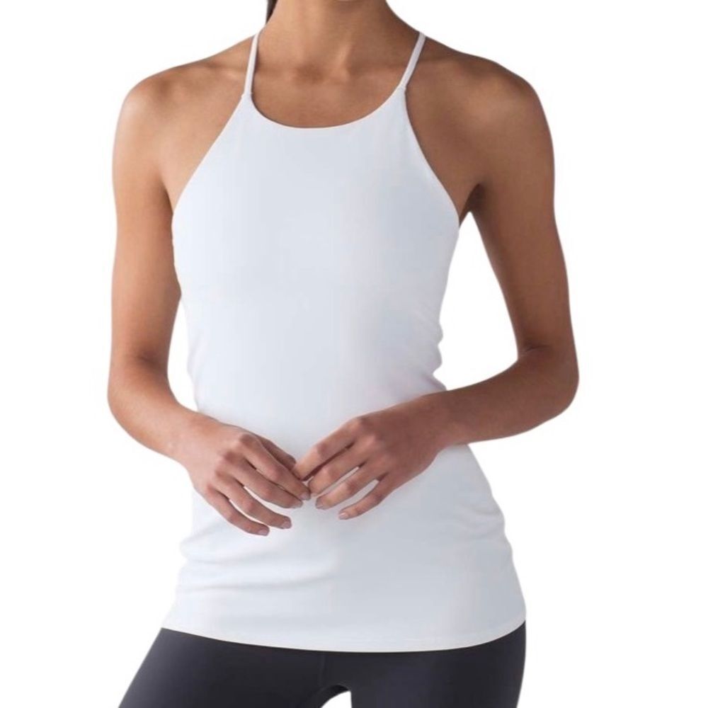 Lululemon Sun Setter Tank White
